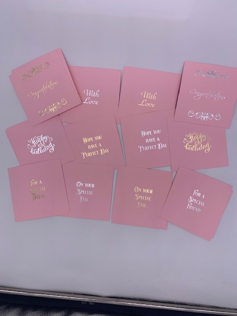 Soft Pink Sentiment Bundle - 24 Sheets