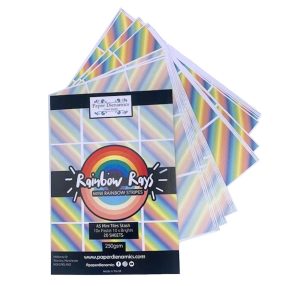 Mini Rainbow Stripes - 20 Sheets