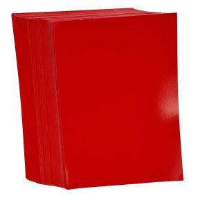 A4 Chromolux Red Gloss 250g - 100 Sheets