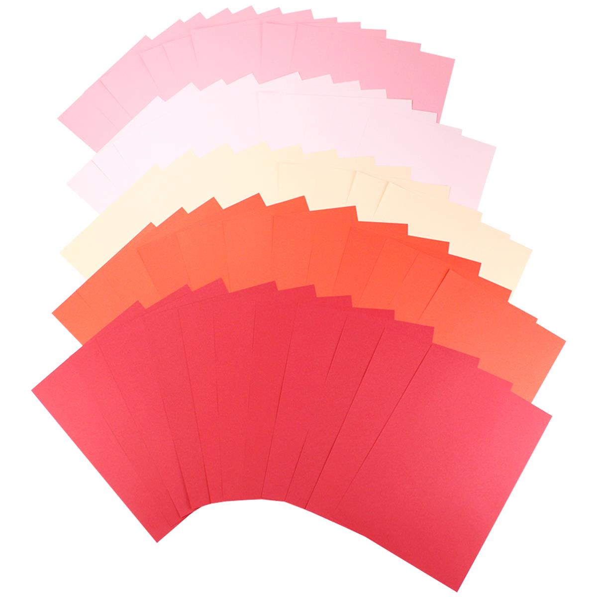 A4 Rose Flowers Making Kit - 100 Sheets