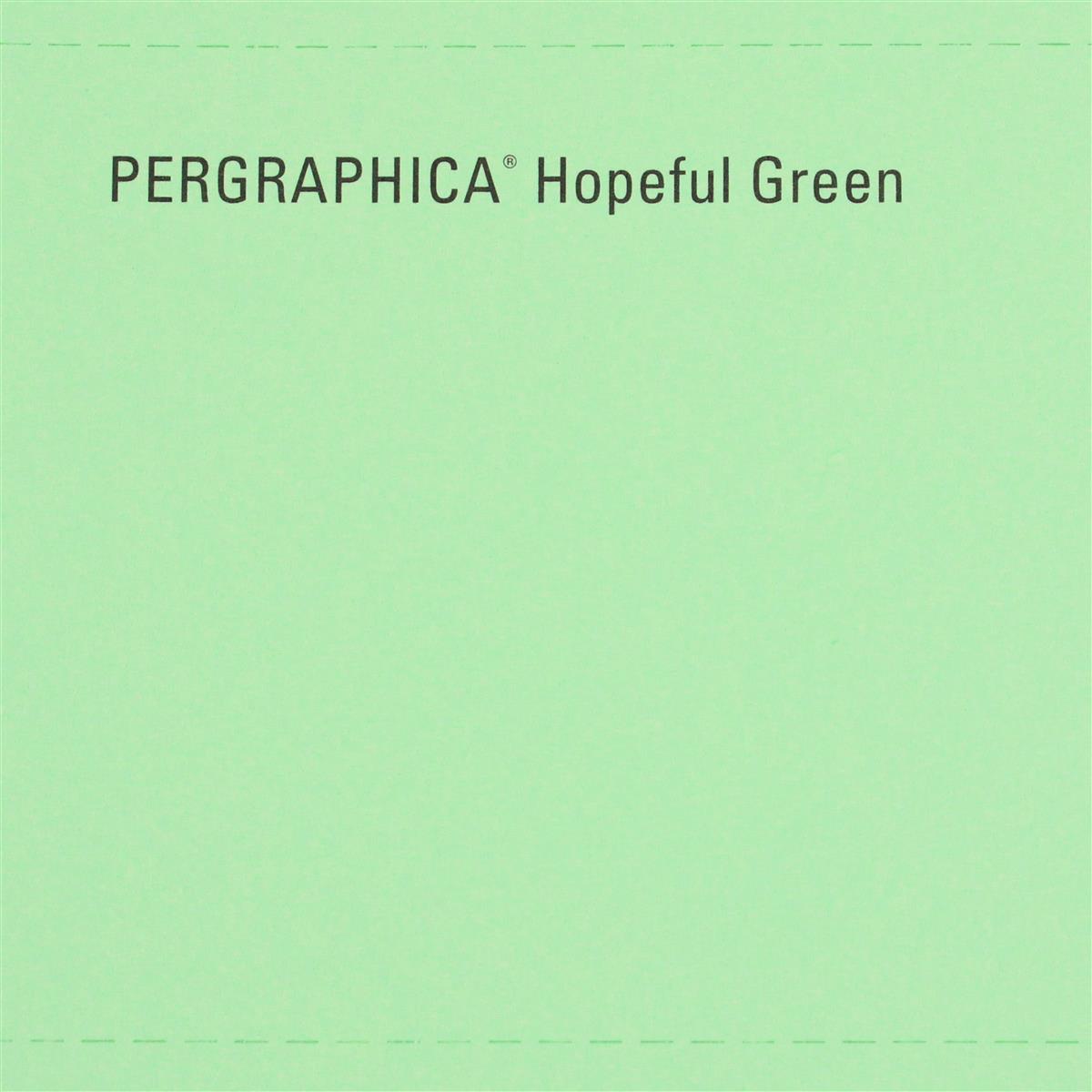 Pergraphica Hopeful Green Cardstock - A4 230gsm 25 sheets