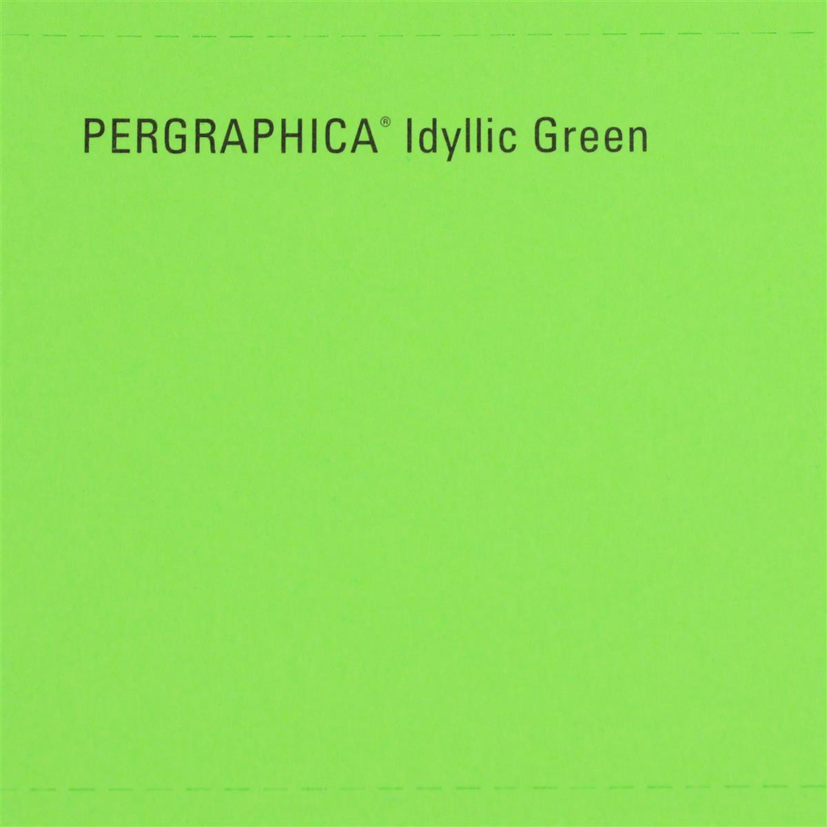 Pergraphica Idyllic Green Cardstock - 12x12 230gsm 25 sheets