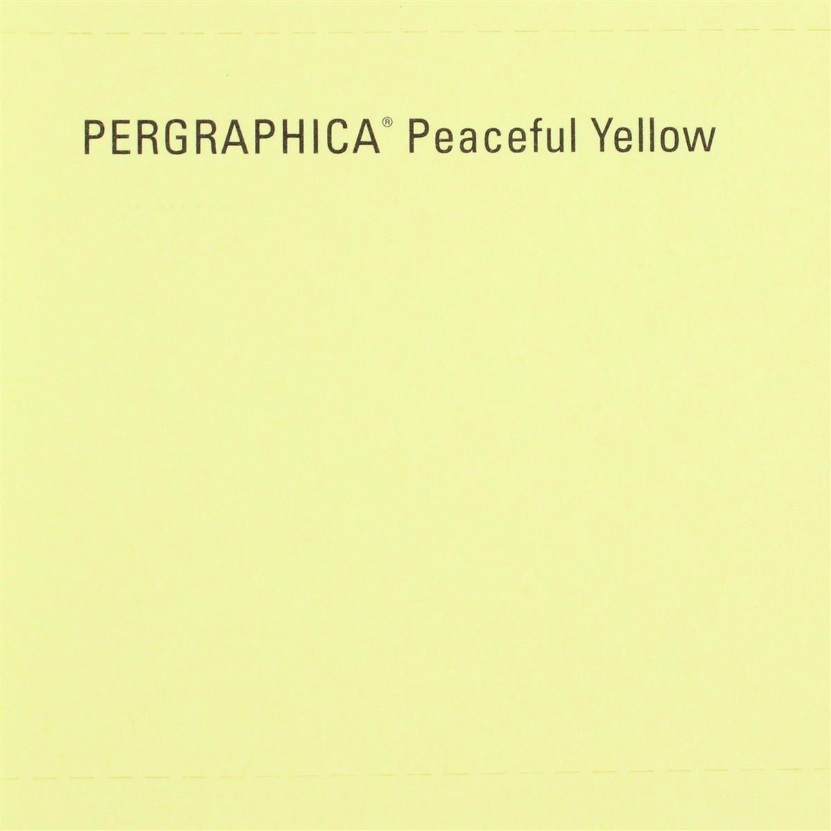 Pergraphica Peaceful Yellow Cardstock - 12x12 230gsm 25 sheets