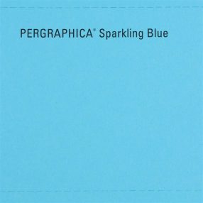 Pergraphica Sparkling Blue Cardstock - 12x12 230gsm 25 sheets