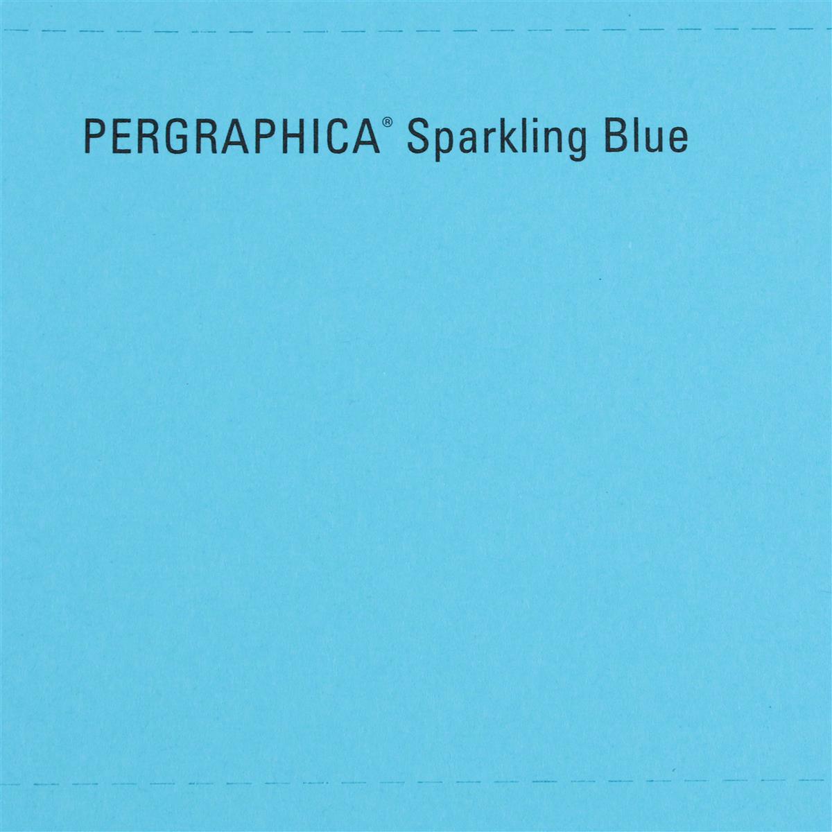 Pergraphica Sparkling Blue Cardstock - 12x12 230gsm 25 sheets