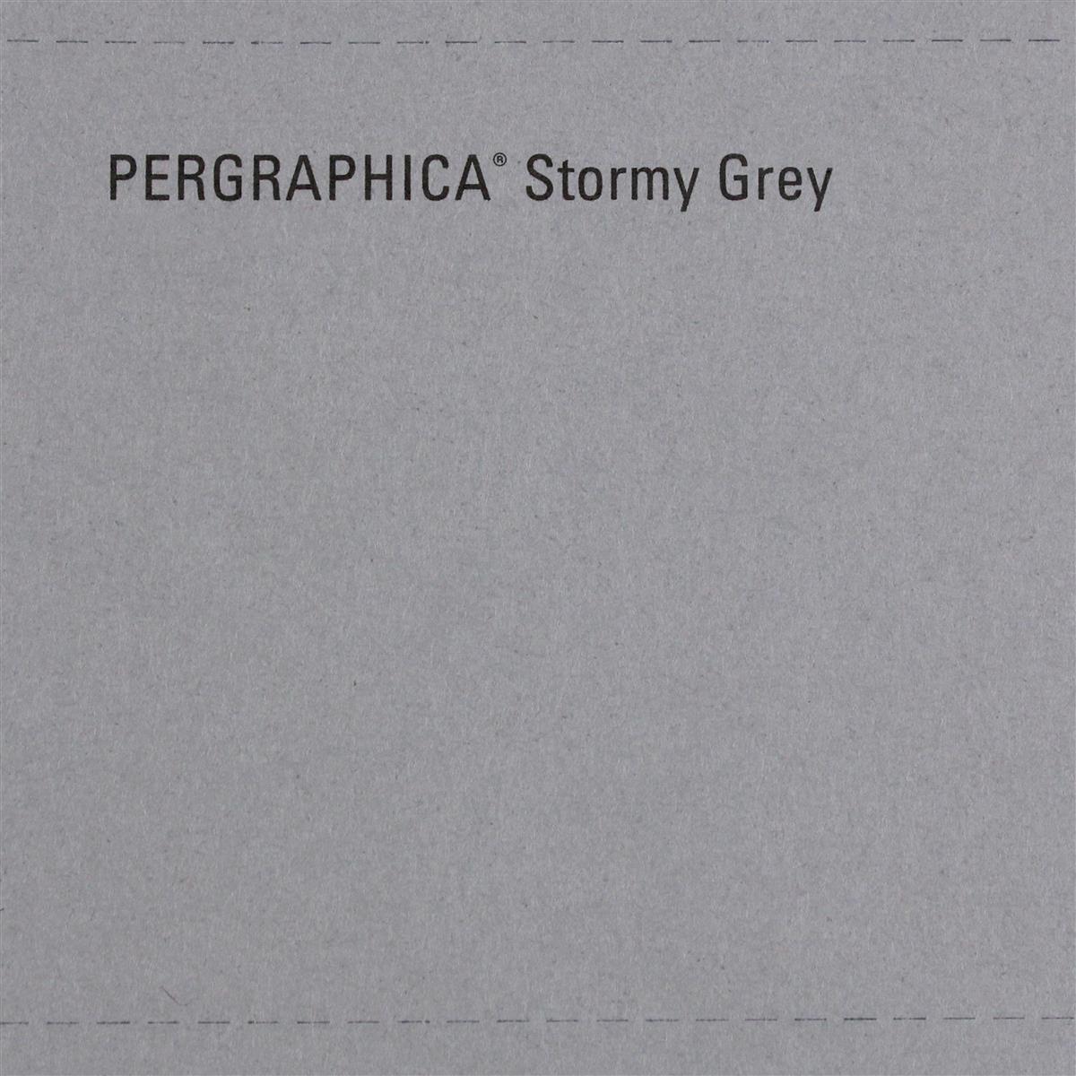 Pergraphica Stormy Grey Cardstock - 12x12 230gsm 25 sheets